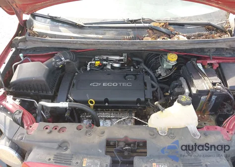 2012 Chevrolet Sonic 1Ls from USA, damaged, VIN 1G1JB5SH6C4206573